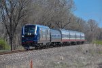 Amtrak southbound at 25th Street